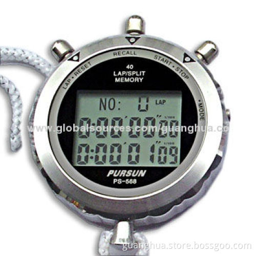 Latest Mechanical Digital Sports Stopwatch with Countdown Timer Function, Sized 74 x 60 x 15mm